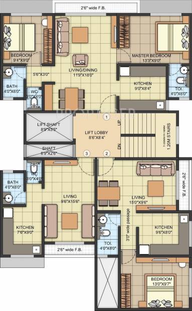Images for Cluster Plan of Swaraj Lagoona