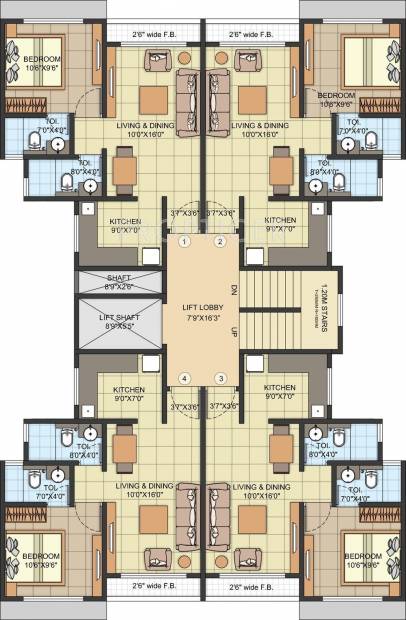 Images for Cluster Plan of Swaraj Lagoona