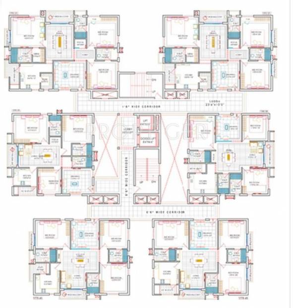  rythme Tower A Cluster Plan