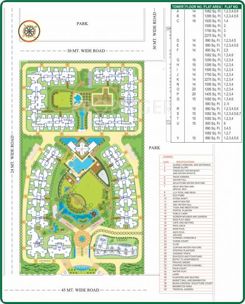 Images for Site Plan of Supertech Ecociti