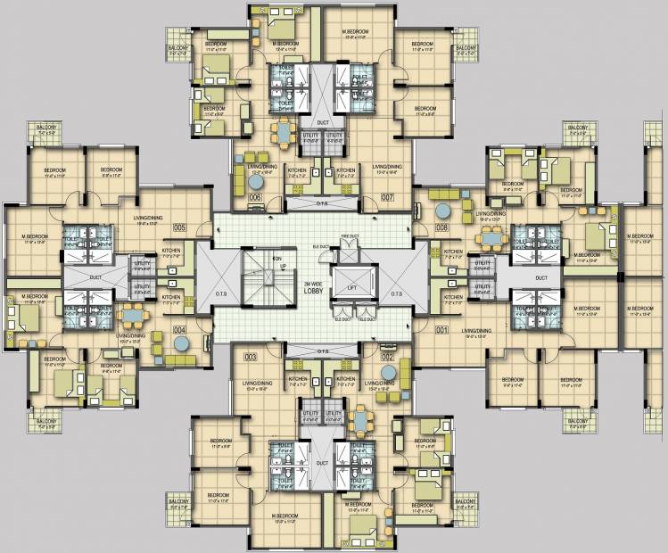 Images for Cluster Plan of Provident Welworth City