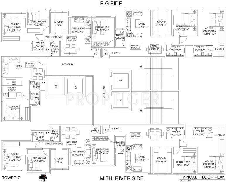 Images for Cluster Plan of Sheth Vasant Oasis