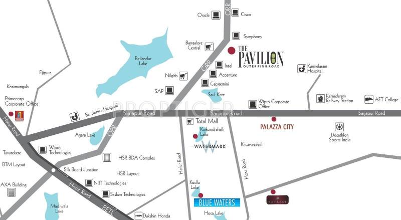  the-pavilion Images for Location Plan of SJR PrimeCorp The Pavilion