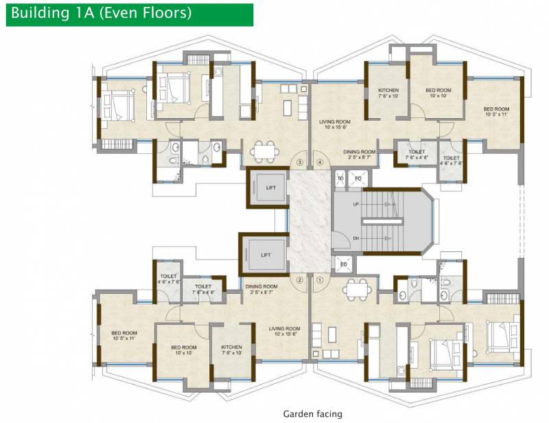 Images for Cluster Plan of Kalpataru Hills