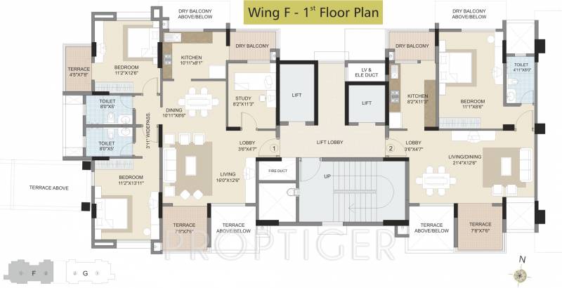  splendour Images for Cluster Plan of Kalpataru Splendour