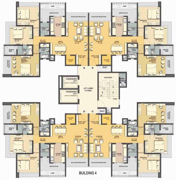  aqua Images for Cluster Plan of Lodha Aqua