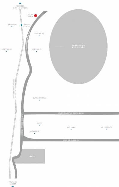  aqua Images for Location Plan of Lodha Aqua