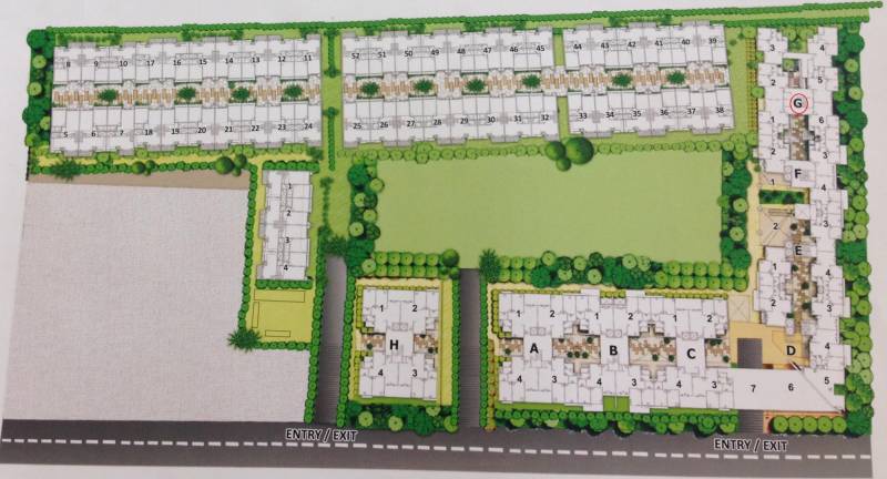  mithila Images for Site Plan of Rohan Mithila
