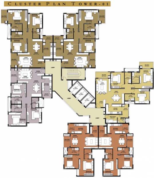 Images for Cluster Plan of Prestige Parkview
