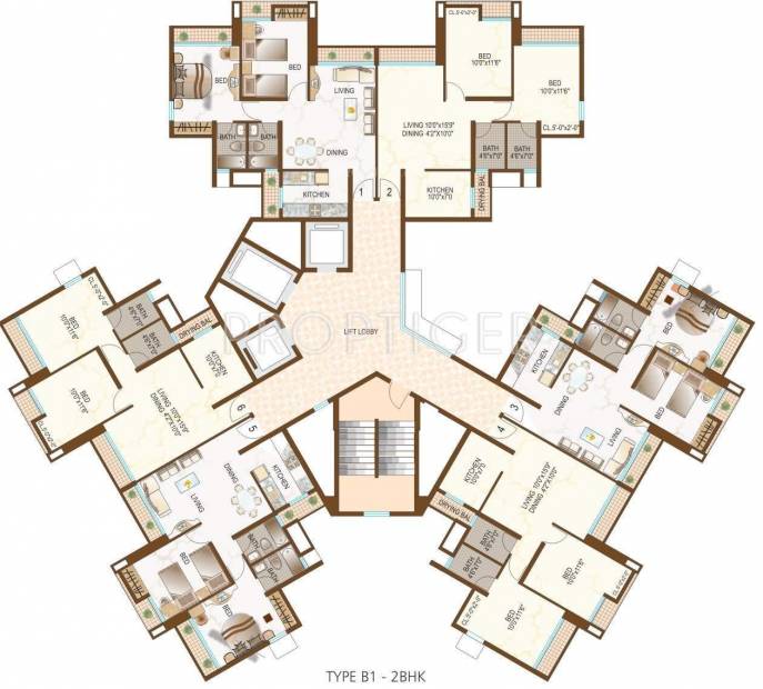 Images for Cluster Plan of Dynamix Parkwoods