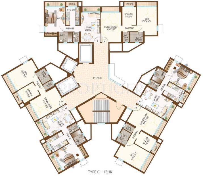 Images for Cluster Plan of Dynamix Parkwoods