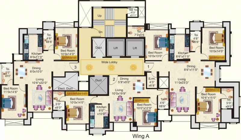  maitri-park Images for Cluster Plan of Hiranandani Maitri Park