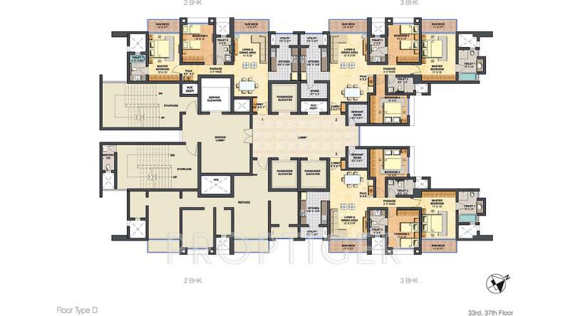 primero Images for Cluster Plan of Lodha Primero