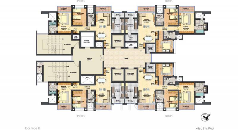  primero Images for Cluster Plan of Lodha Primero