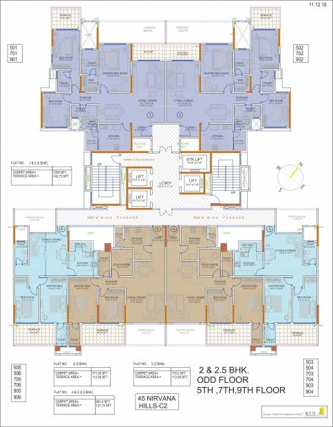 45-nirvana-hills Images for Cluster Plan of KUL 45 Nirvana Hills