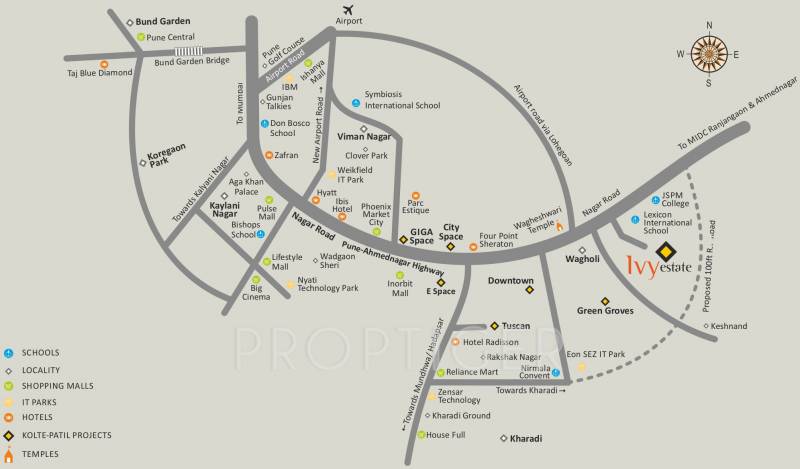  umang-primo Images for Location Plan of Kolte Patil Umang Primo