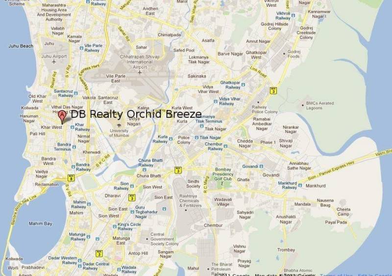  orchid-breeze Images for Location Plan of DB Realty Orchid Breeze