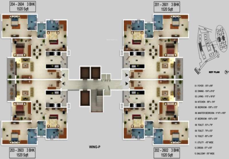  serenity Images for Cluster Plan of Mantri Serenity