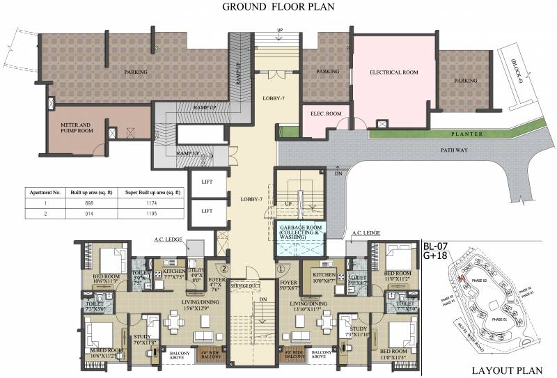 Images for Cluster Plan of Elita Garden Vista Phase 2