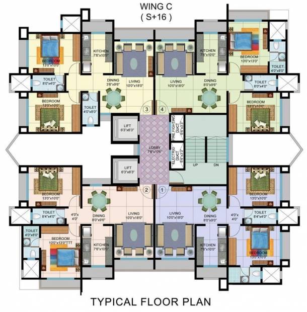 Images for Cluster Plan of Sudarshan Sky Garden