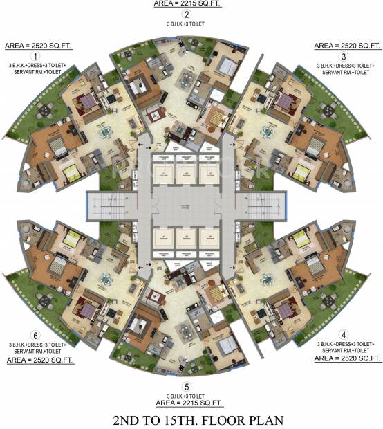Images for Cluster Plan of Supertech ORB