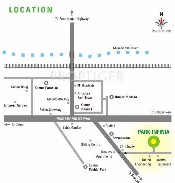 Images for Location Plan of Kumar Park Infinia