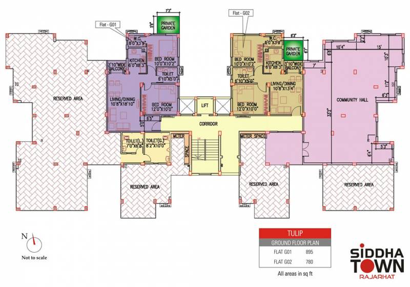 Images for Cluster Plan of Siddha Town