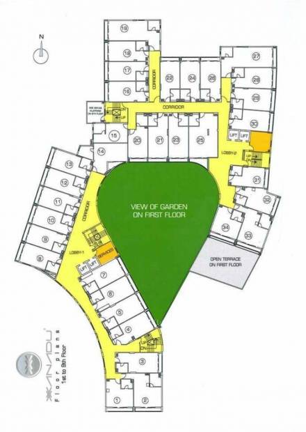 Images for Cluster Plan of Siddha Xanadu Studio