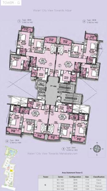 Images for Cluster Plan of Purva Swanlake