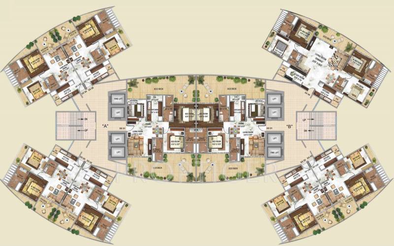  decks Images for Cluster Plan of JP Decks
