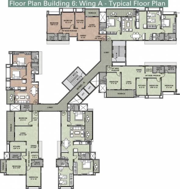  serenity Images for Cluster Plan of Kalpataru Serenity