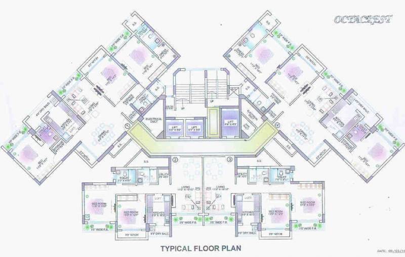  octacrest Images for Cluster Plan of Lokhandwala Octacrest