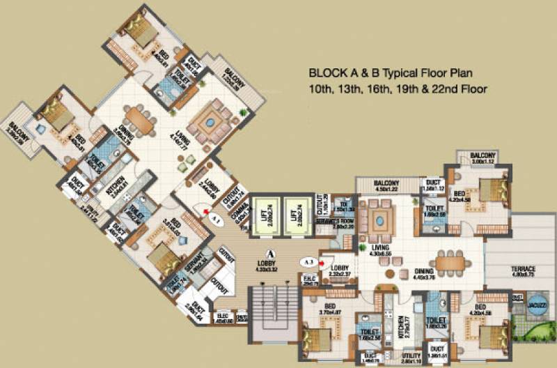  sattva-gold-summit Images for Cluster Plan of Salarpuria Sattva Gold Summit