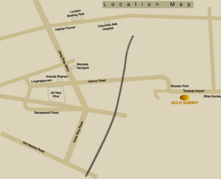  sattva-gold-summit Images for Location Plan of Salarpuria Sattva Gold Summit