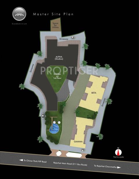  xanadu-condominium Images for Site Plan of Siddha Xanadu Condominium