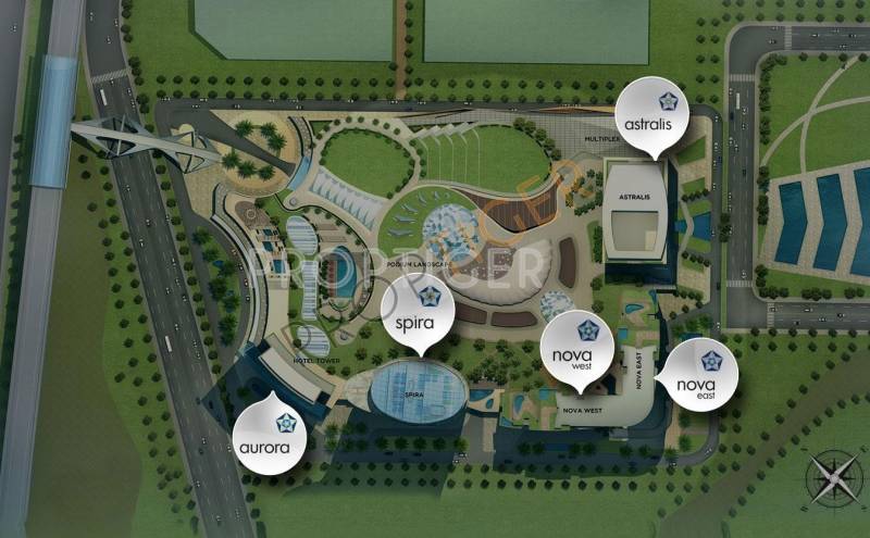  supernova Images for Site Plan of Supertech Supernova
