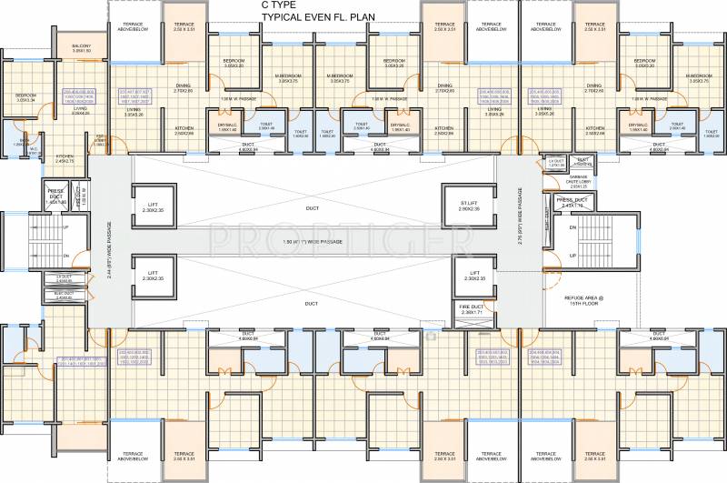 Images for Cluster Plan of Kolte Patil Life Republic