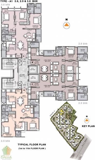 Images for Cluster Plan of Olympia Grande