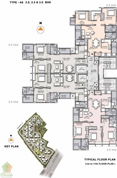 Images for Cluster Plan of Olympia Grande
