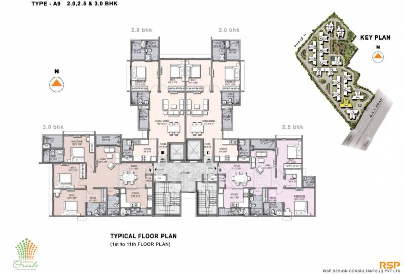 Images for Cluster Plan of Olympia Grande
