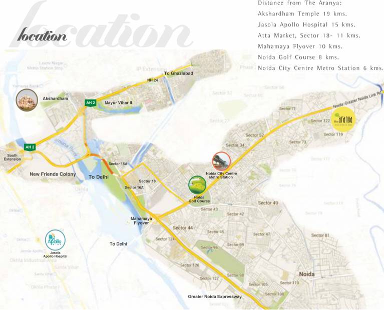  the-aranya Images for Location Plan of Unnati The Aranya