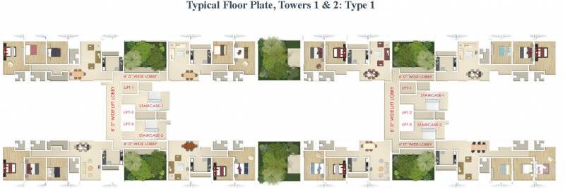 Images for Cluster Plan of Soham Tropical Lagoon