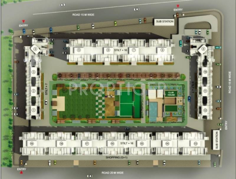  amarante Images for Site Plan of Neelsidhi Amarante