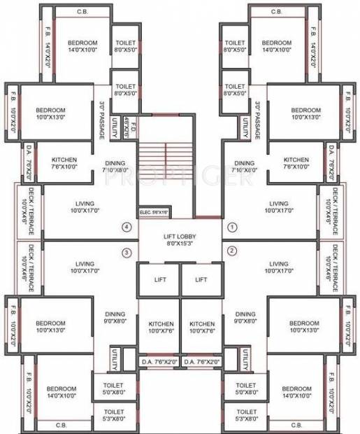  atlantis Images for Cluster Plan of Neelsidhi Atlantis