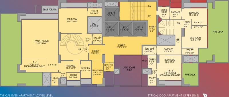 Images for Cluster Plan of Rohan Aashiana