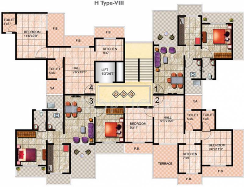 Images for Cluster Plan of Mohan Suburbia