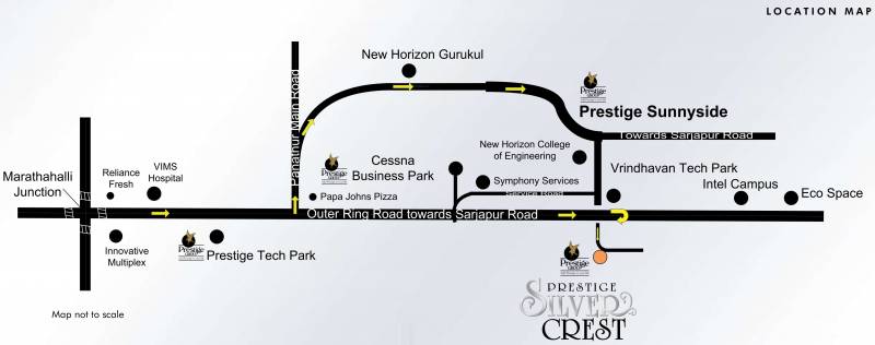  silver-crest Images for Location Plan of Prestige Silver Crest
