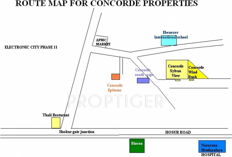  sylvan-view Images for Location Plan of Concorde Sylvan View