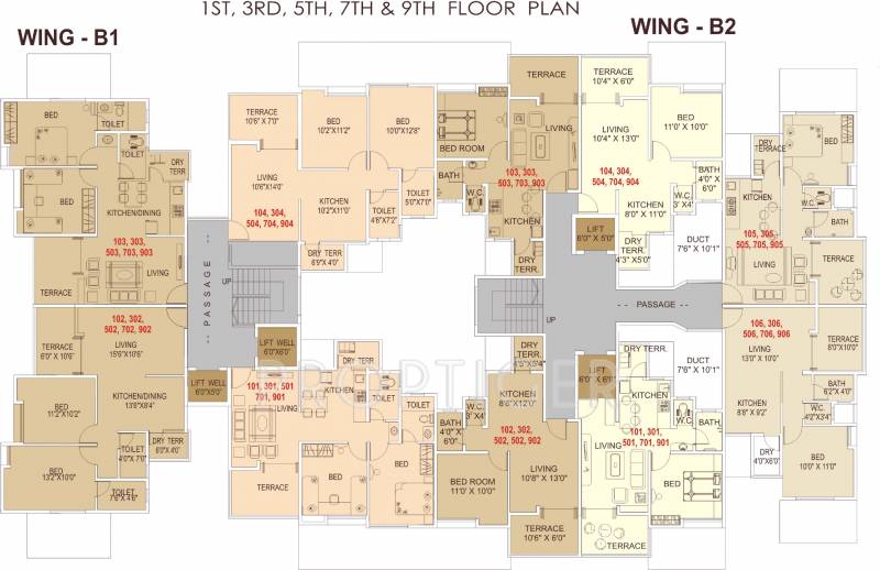 Images for Cluster Plan of Pushpganga Properties Atharva Ganga