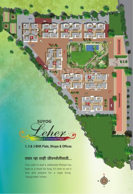  leher Images for Layout Plan of Suyog Leher